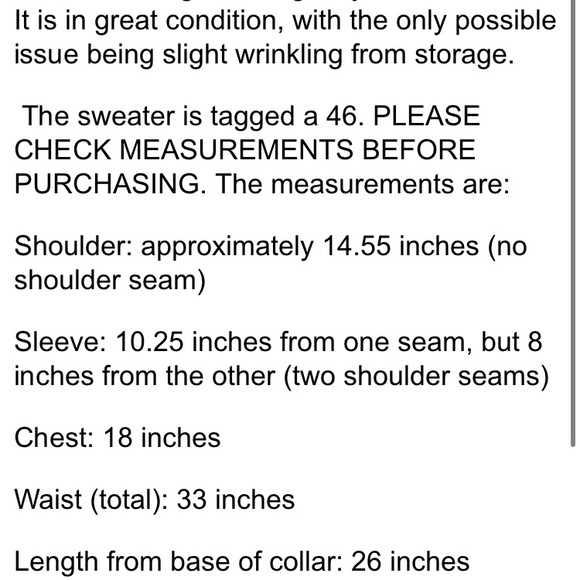 NWOT Loro Piana Baby Cashmere Sweater Shirt Top - Picture 8 of 8